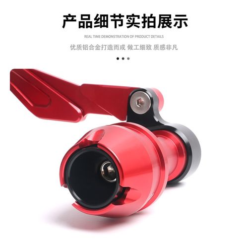 适用三阳 巡弋150GT CRuUISYMGT改装排气管防摔球 前后轮防撞配件
