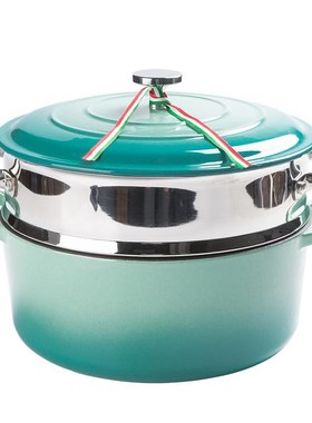 不蒸锅家用珐h304锈钢厚多层蒸加笼蒸屉多功能琅汤锅一体锅