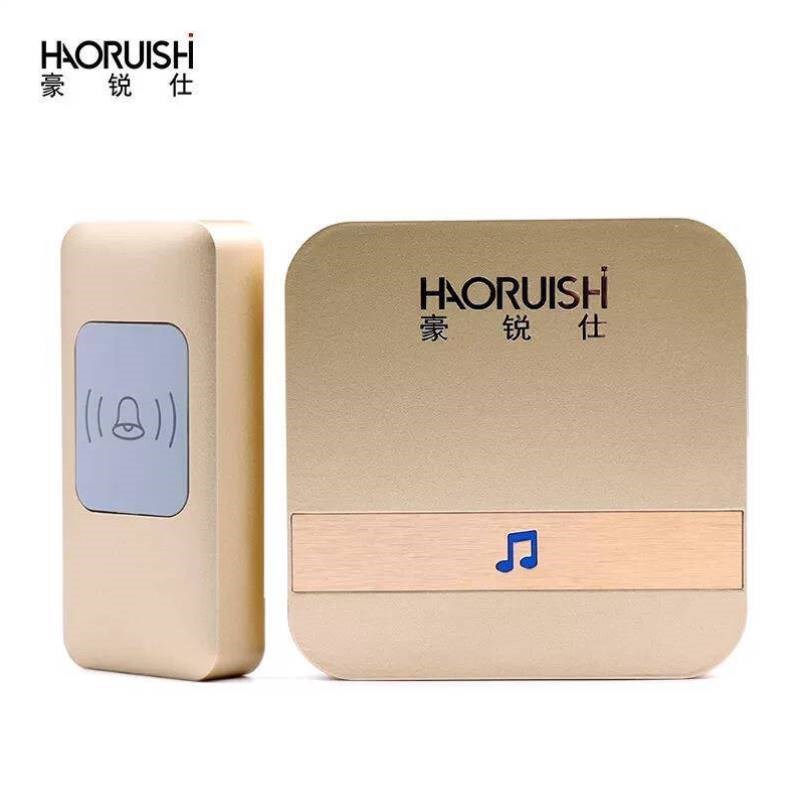 豪锐仕HAORUISH智能无线门铃家用门铃无线远距离无Z线门铃呼叫