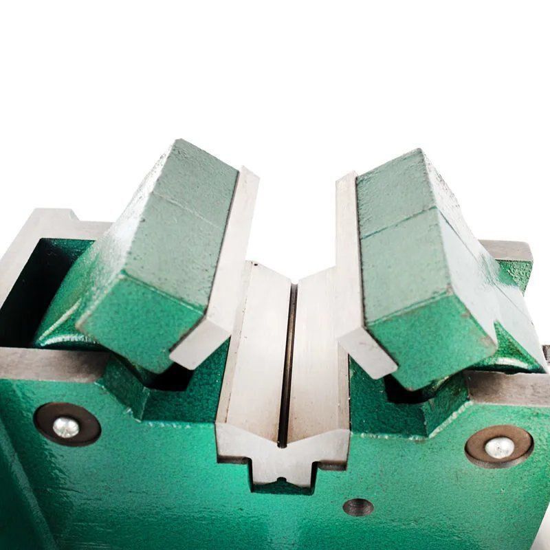 专业夹圆形物体钢管 V型v虎钳圆柱形中心虎钳4寸平口钳台虎钳