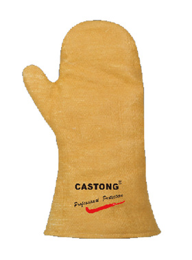 卡司顿  TSSS12n-45 600度 耐高温手套 纤维材质 并指型 加长型