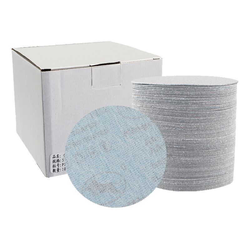 砂纸金牛盘植绒5寸干磨木工墙面打磨动机6寸4寸9寸抛光Y圆气打磨