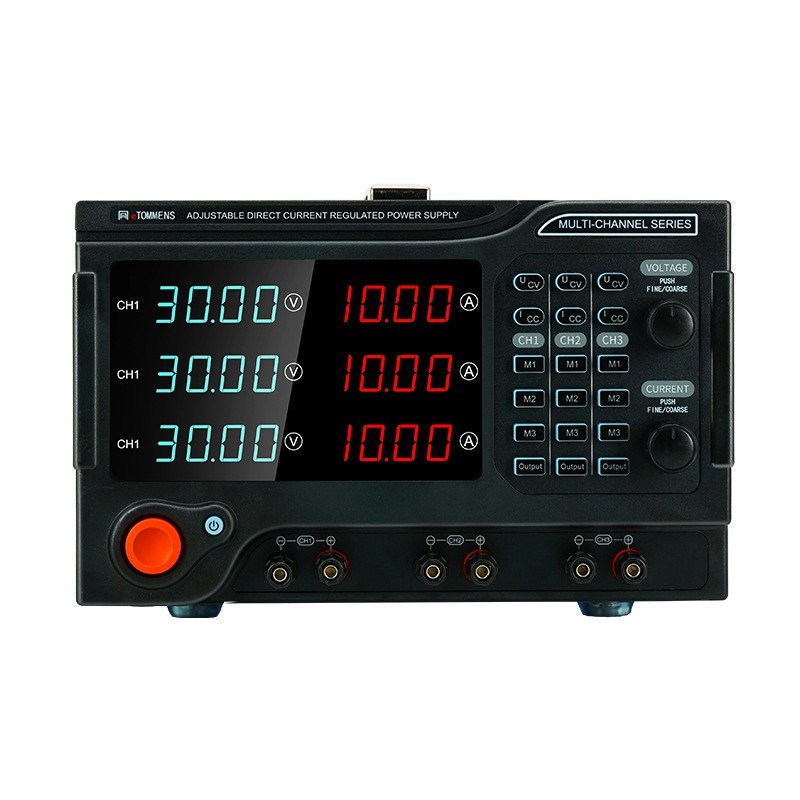 三路输出可调直流稳压电源30xV60V100V5A多路程控通讯电源