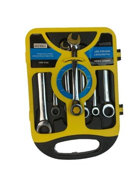 厂家销售8-19 7PCSx两用棘轮扳手快速扳手开口棘轮扳手