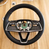 XT4 23凯迪拉克eLYRIQ锐歌专用手缝方向盘套 GT4 XT5CT5CT6CTS把