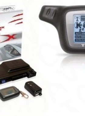 TOMAHAWK X5X汽车防盗器双F向防盗锁 新升级俄语版防盗外贸