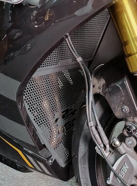 适用贝纳利龙卷风402R改装水箱护网 上下全网覆J盖Tornado402R配