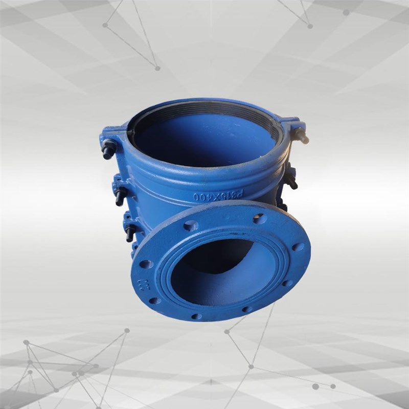 加长PE哈夫节马鞍三通 r法兰开边增接口 钢管变径分水快速接头抱