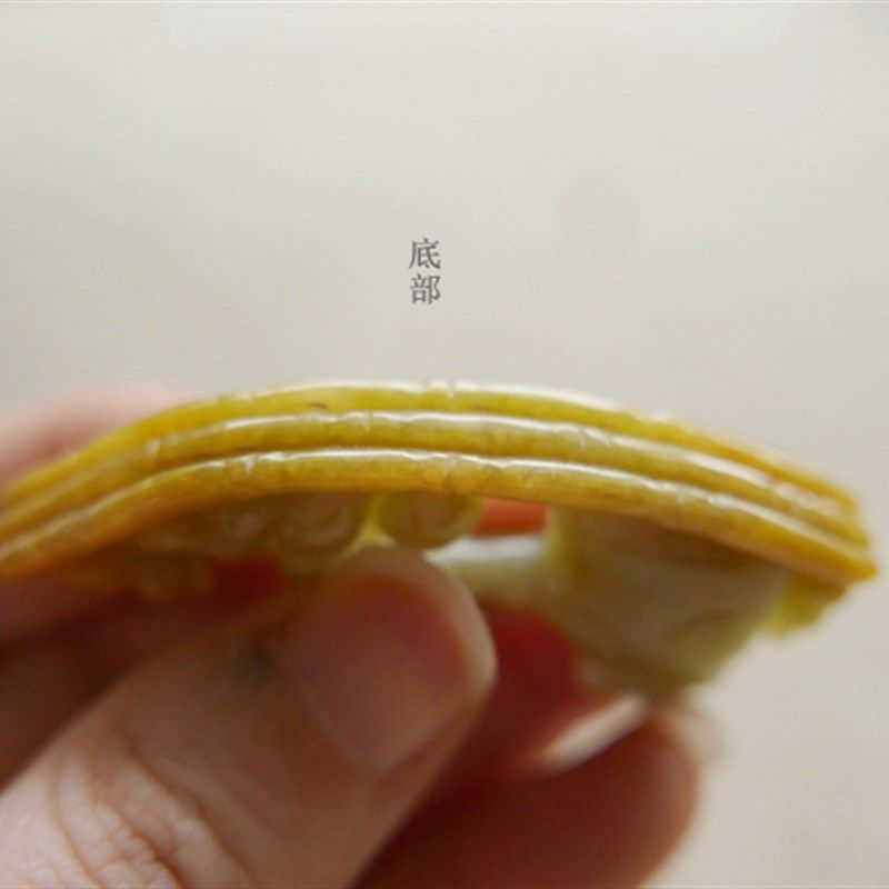 【喆囍拾翠轩】老糯种黄绿双v彩渔翁 愿者上钩 摆件 送底座送礼盒,家居饰品,桌面摆件,淘宝优惠券,粉丝福利购,淘宝优惠卷