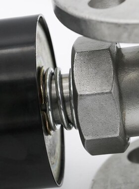 US/2L蒸汽电磁阀220V24V法兰耐高温氮气阀控制DN15/20/25/3Y2/405