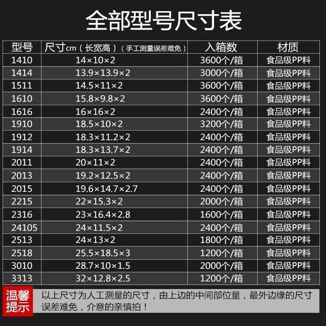 一次性托a盘超市生鲜水果蔬菜食品打包盒塑料长方形透明保鲜包装,餐饮具,一次性餐盒,淘宝优惠券,粉丝福利购,淘宝优惠卷