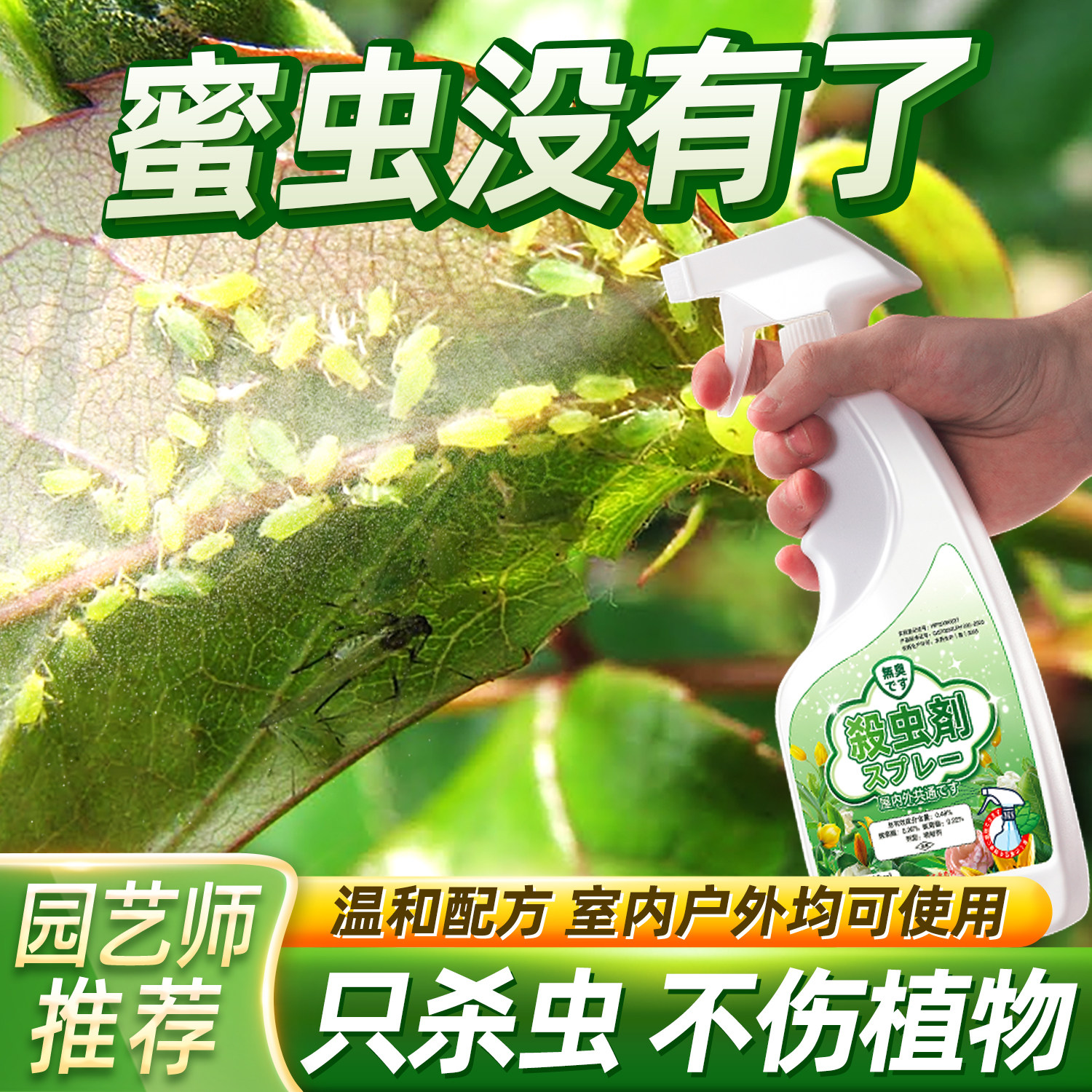 蜜治虫杀虫剂药去虫药杀除打蜜防灭专用花蜜虫子驱去除专杀喷剂油