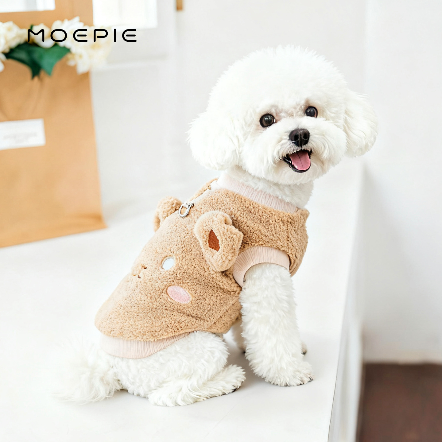 MOEPIE狗衣服羊羔绒加厚保暖外套