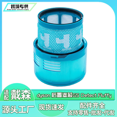 适用Dyson戴森无绳吸尘器后置G5 Detect Fluffy 滤芯HEPA滤网配件