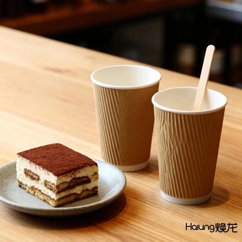 焕龙加厚防烫不漏一次性纸杯