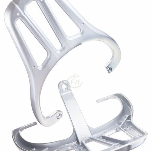 适用台铃萌彩萌心enb电动车后货架载物架延长尾箱支架后衣架铝合