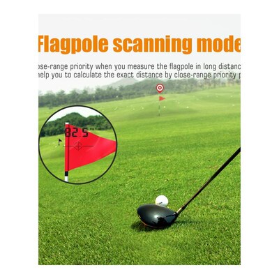 PF210 600M Golf Laser Rangefinder GMini Golf Slope Adjusted