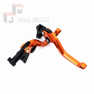 适用铃木刀b600KATANA750改装 SV650 09刹车牛角手 刹车拉杆