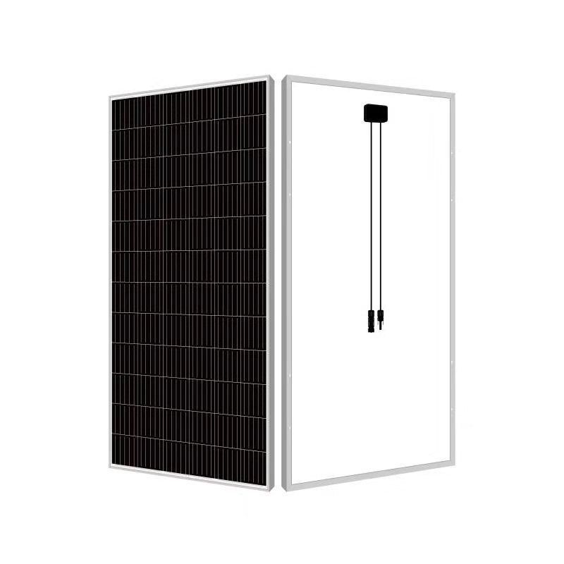 375W太阳能板单晶硅光伏组件光伏板足功率电源.A电池直供