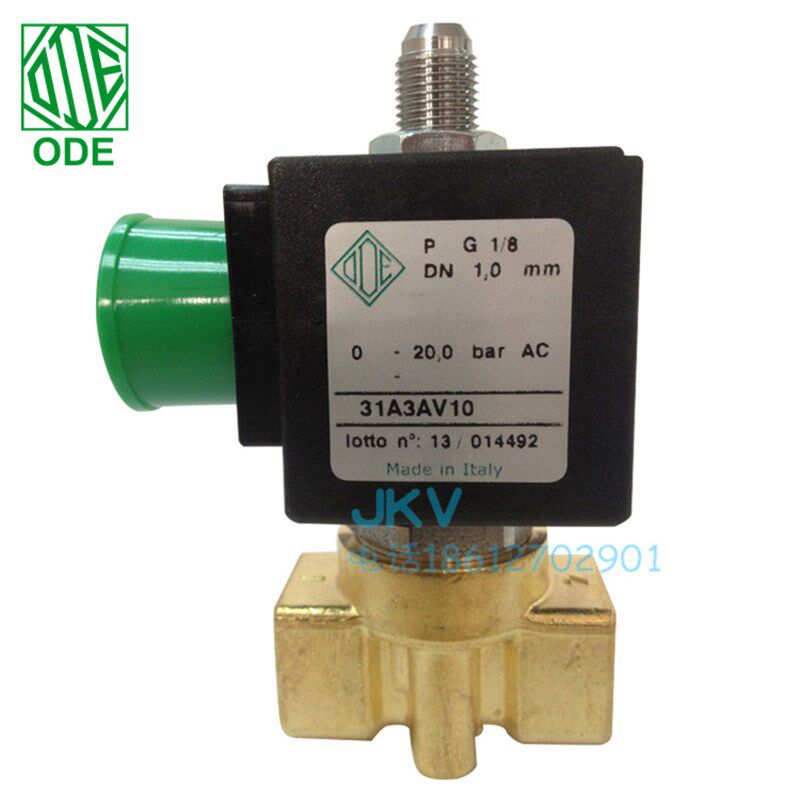 三通电磁阀d黄铜丝扣常闭 31A3AV10 1分AC220V 24v现货