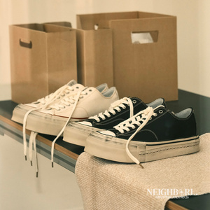 【断背山】NEIGBORL钊叔制硫化鞋低帮增高流行帆布鞋情侣休闲板鞋