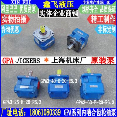 GPA3-25-E-20-R6.3 40 63 ICKERS 内啮合齿轮油泵上海机床厂