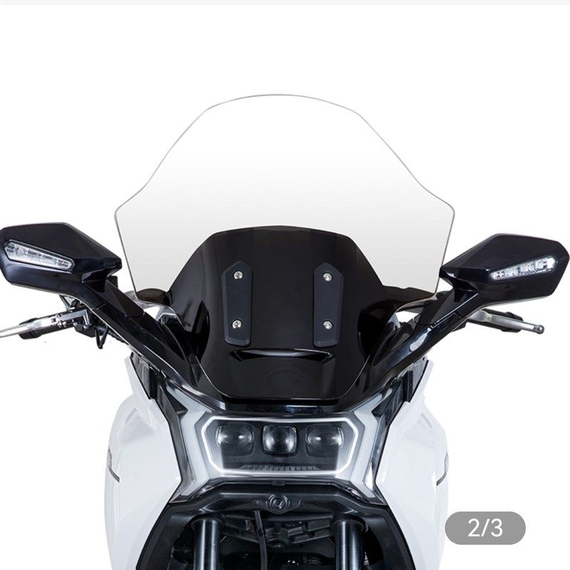 原厂配件派方星舰3 星舰4 前挡风玻璃加L高加厚风挡改装透明风板