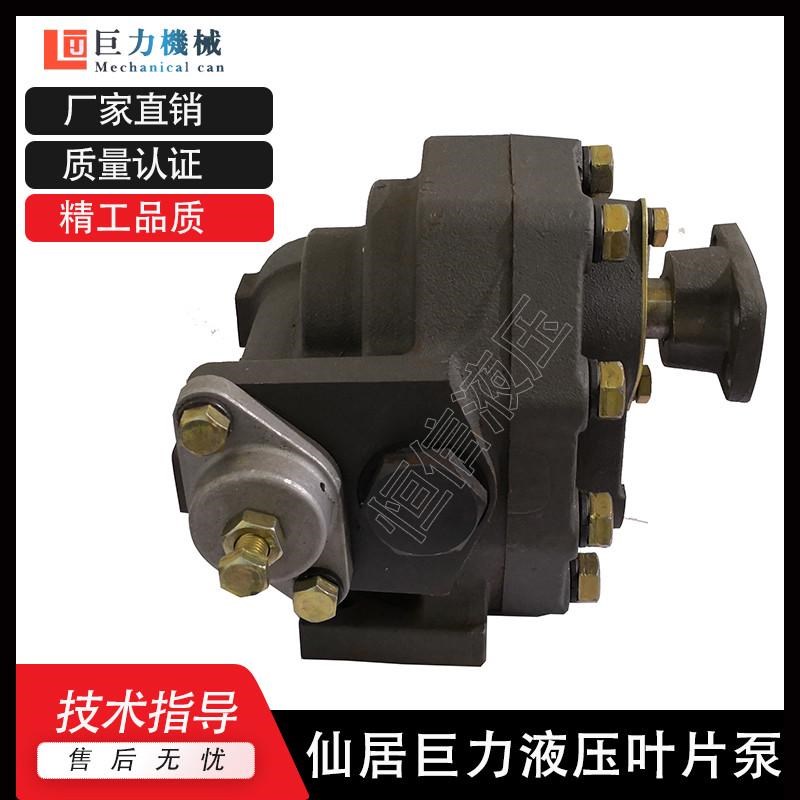 现货仙居巨力液压叶片泵 PV2R21-65/12F1 PJV2R21-65/14F1液压油