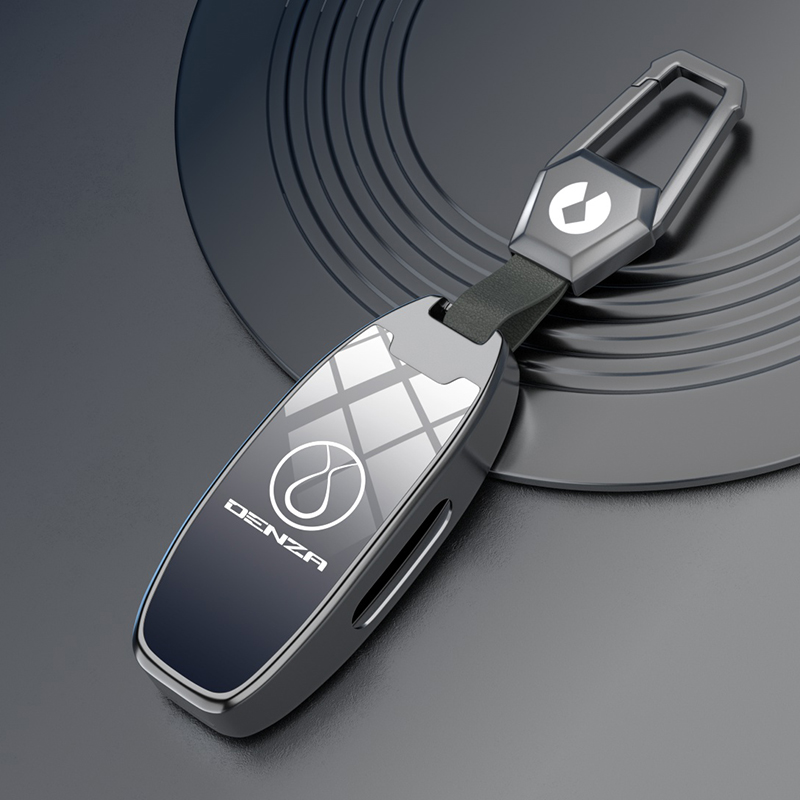 2023新款腾势d9钥匙套专用改装A配件n8卡片汽车n7车标内饰用品壳