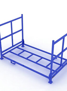 京酷轮胎架堆垛架折叠货架托盘载重800KG2240*1850*.960mm