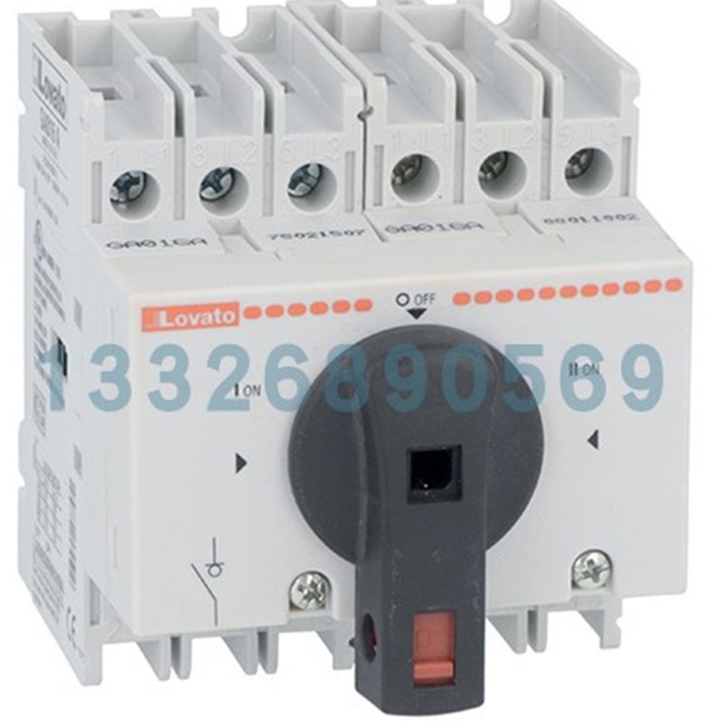 GA063SAET6  Lovatzo三极组合转换开关 63A非熔断隔离开关