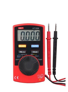 UT120A/UT1l20B/UT120C口袋型数字万用表袖珍迷你数显多用表