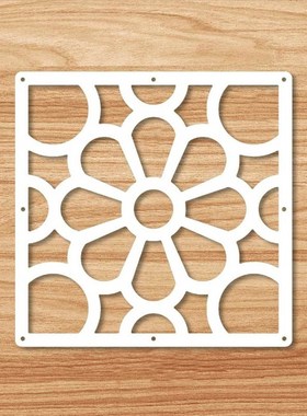 12pcs White Room Divider Folding Plastic PartitSion Hanging