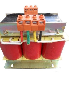 380V变220V三相变压器SBK-3000VA三相380V转三相220WV 3KW变压器