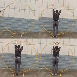 Background Arnch Wrought Iron Decorativ circle Shelf Wedding