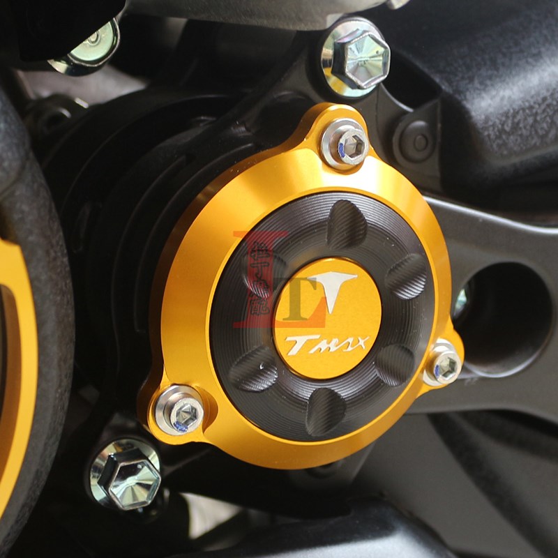 适用雅马哈TMAX530/p560 DX SX 12-24年改装传动装饰壳齿轮保护盖