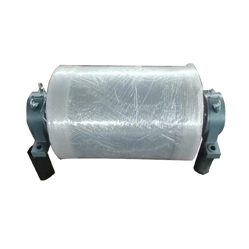 包胶排渣滚筒 7j5型皮带机尾部滚筒 矿山重型传动滚筒导向改向滚