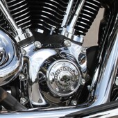 滑翔路王软尾金色飞鹰正时器盖 饰盖 哈雷17后旅行改装 右o侧骷髅装