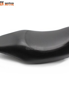 摩托车配件黑色复古改装哈雷75A0 500连体坐垫 坐包 车坐