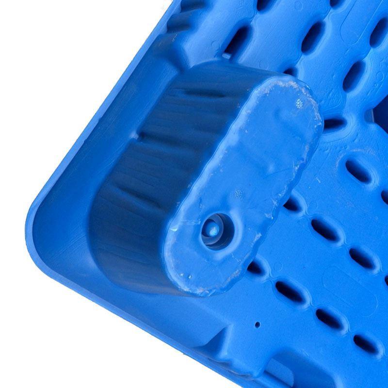 吹塑九脚塑料叉车托盘塑胶垫仓板栈板托板仓库地堆防潮卡板
