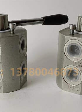 两位六通手动转阀 换向阀 切换阀DF x6 VIE 3/8 DF6 VIE 1/2手转