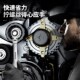 棘轮扳手省力双向万能扳手套筒多C功能内六角快速扳手汽修工具套