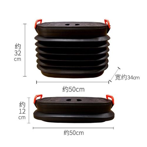 越野兵汽车车载后备箱收纳箱储物箱整理箱折叠Q收S纳箱自驾野营露