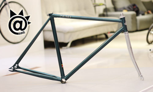 @BIKE FIXED GEAR ZENO LUG J复古车架 雷诺520管材 邮政绿