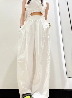 lulu新款网球裤lightweight同款训练裤户外健身运动休闲阔腿长裤