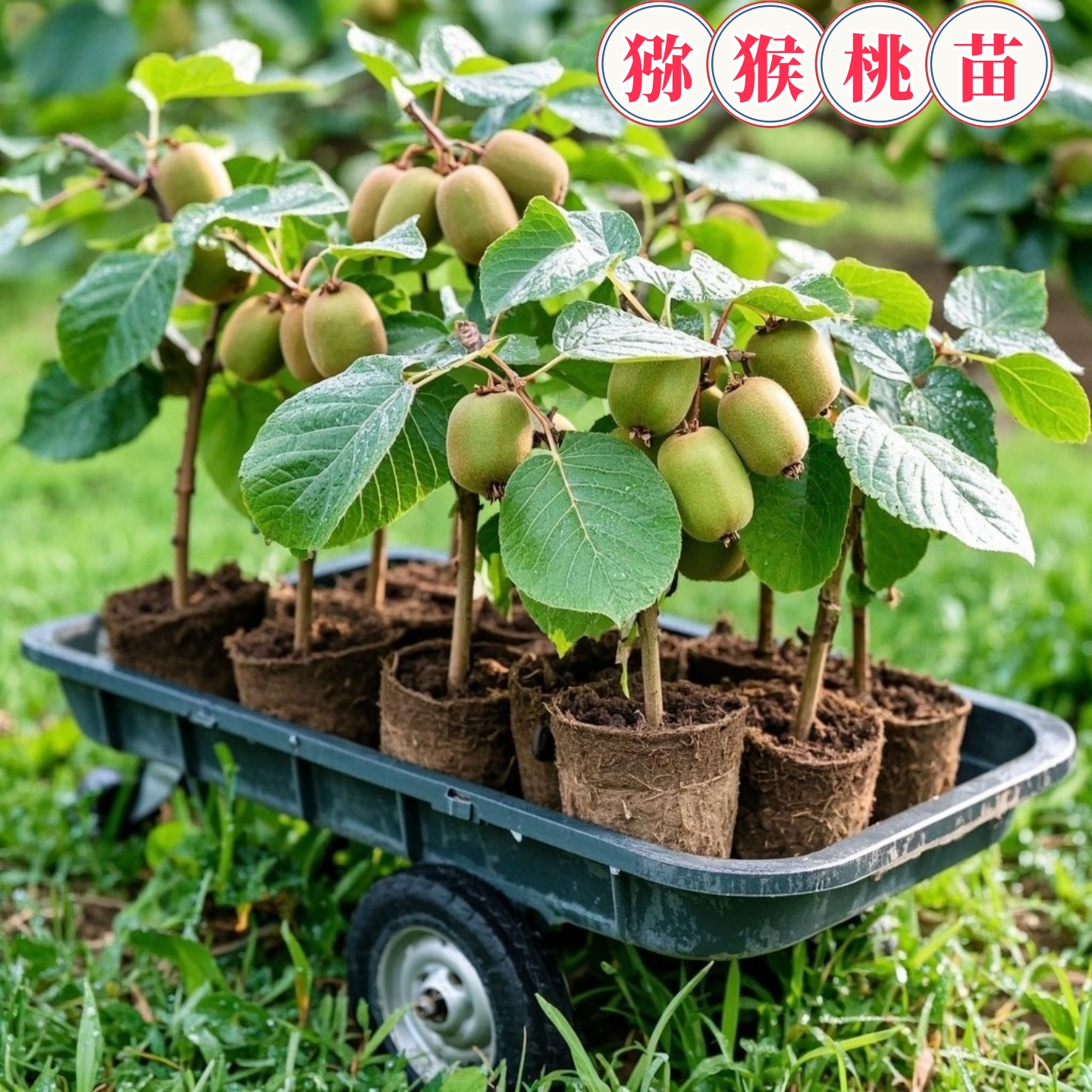 猕猴株桃树果苗公母同红心软枣翠香弥猴桃奇异果南北方种植盆果树