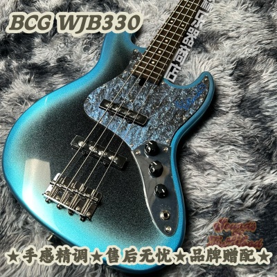 巴克斯WJB330暗夜蓝贝斯