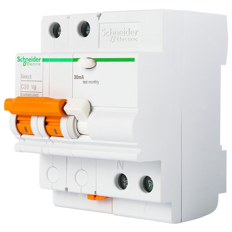 施耐德电气漏电保护断路器空气开关总闸带漏保(KA型)EA9R2PC16A