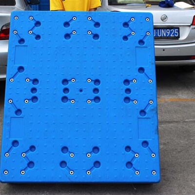 1300*1100*150平板川字吹A塑托盘叉车板防潮垫仓卡板重型货架托盘