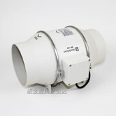 鸿冠圆形b管道风机 150P包 排气扇换气扇抽风送风机强力抽风机HF